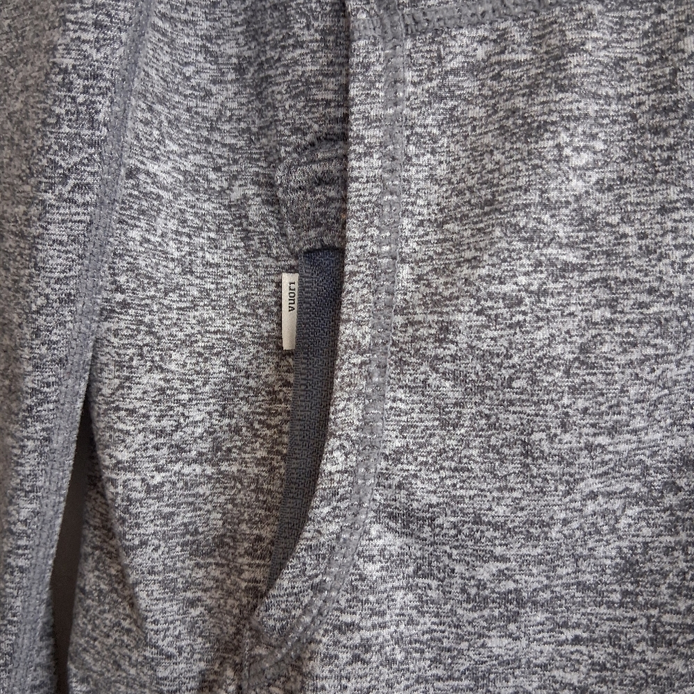 Vuori Halo Performance Hoodie Grey Heather DreamKnit - Picture 7 of 16